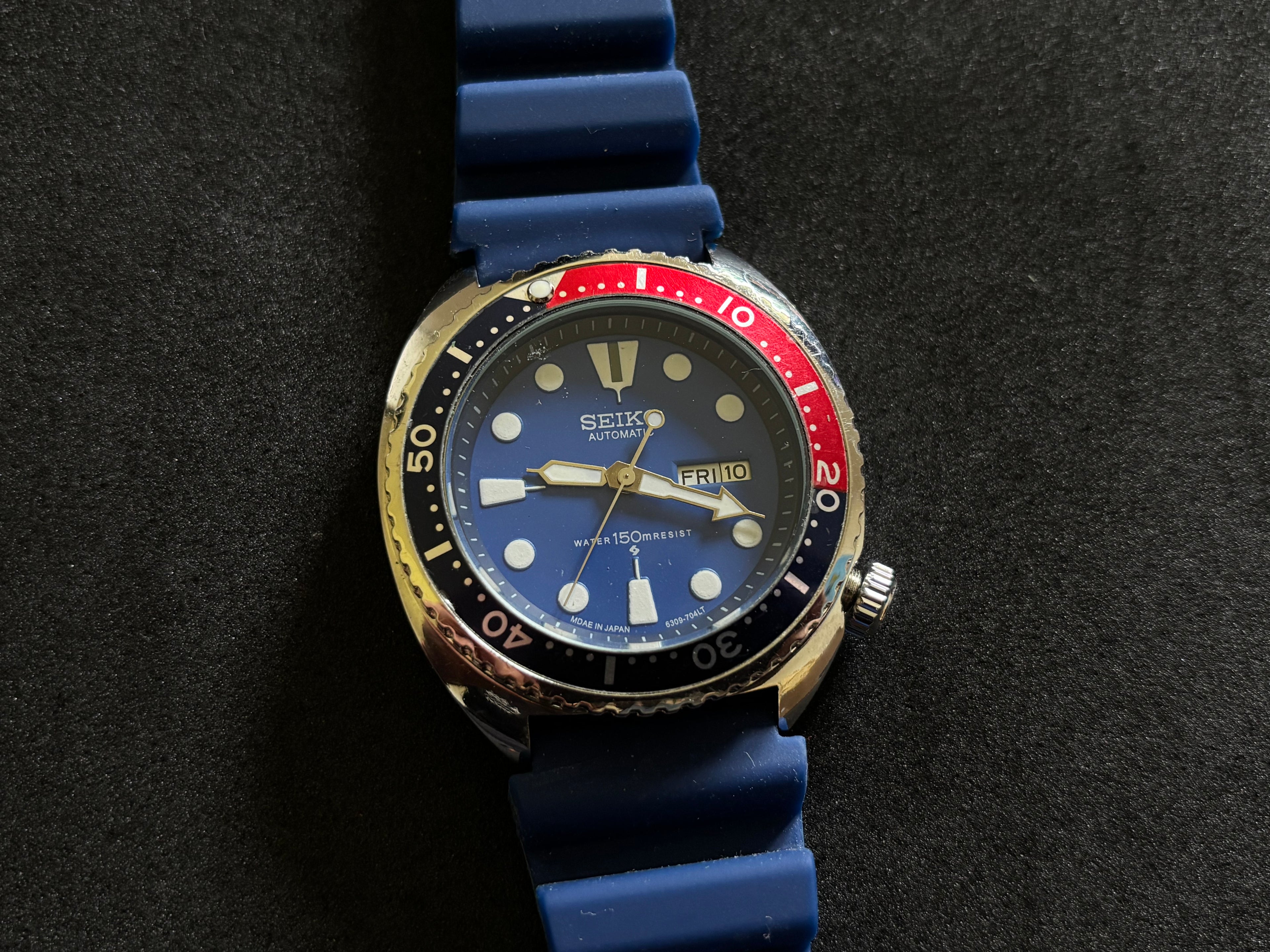 Seiko “Turtle” Diver Mechanical Automatic - Pepsi Dial