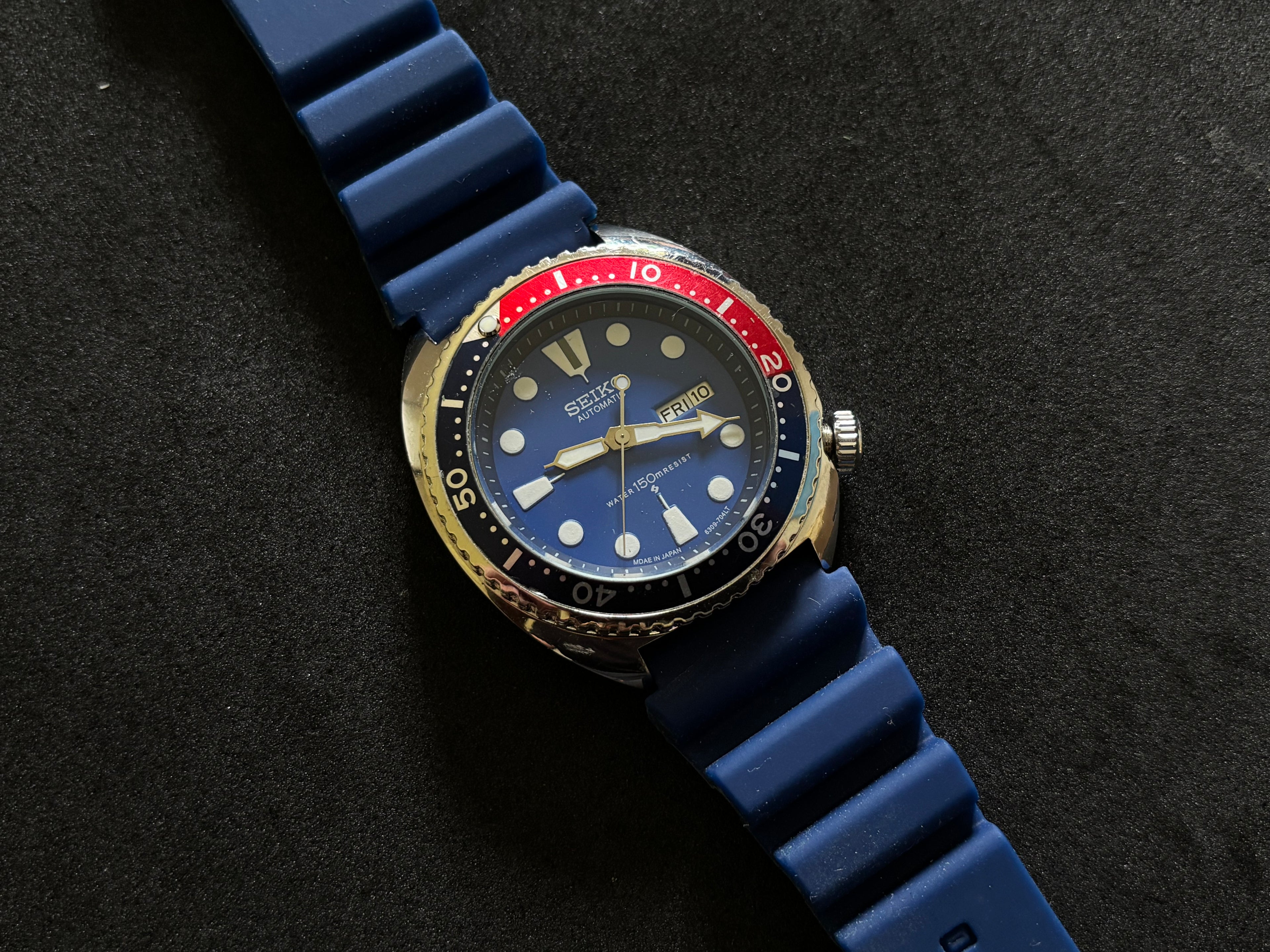 Seiko “Turtle” Diver Mechanical Automatic - Pepsi Dial