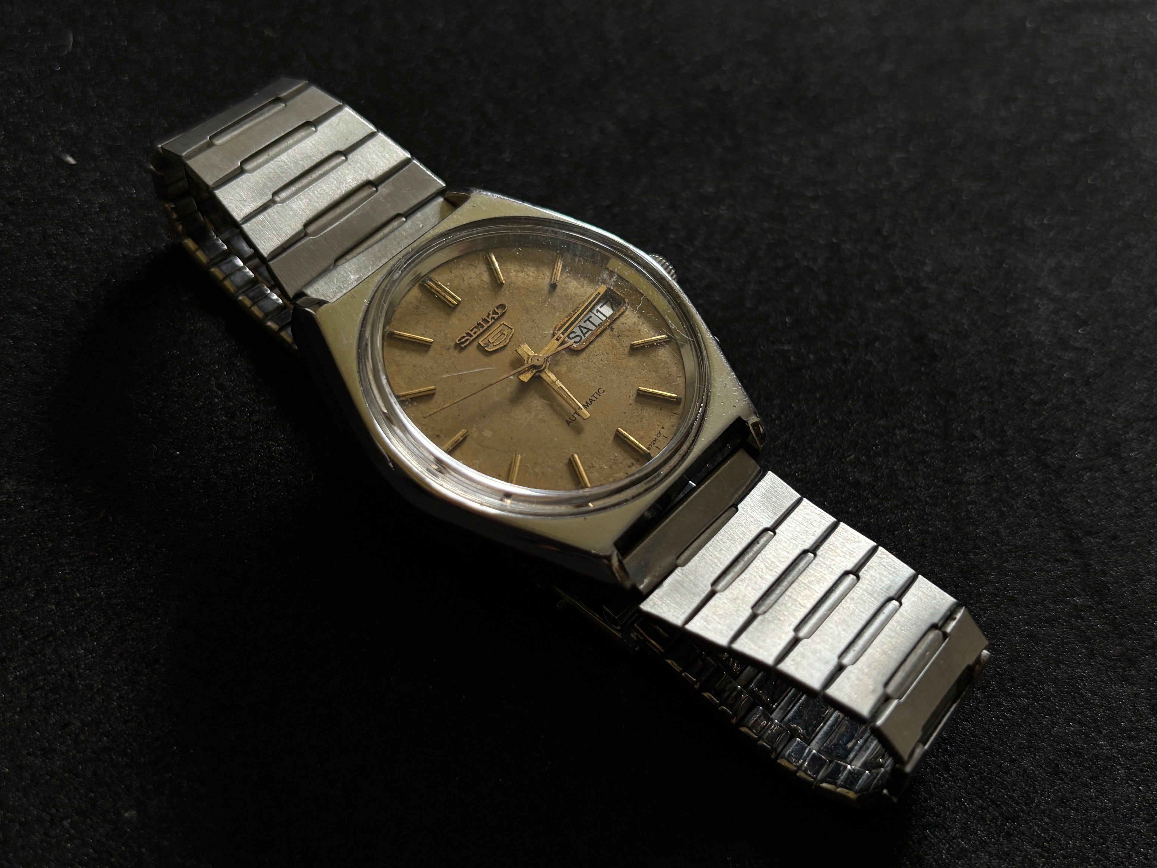 Seiko Mechanical Automatic - Patina Vintage Dial